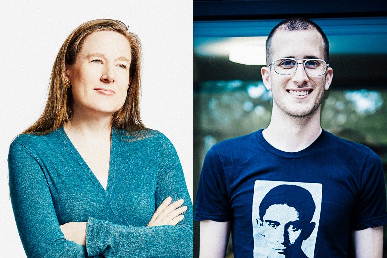 Playwright Sarah Ruhl and poet Max Ritvo